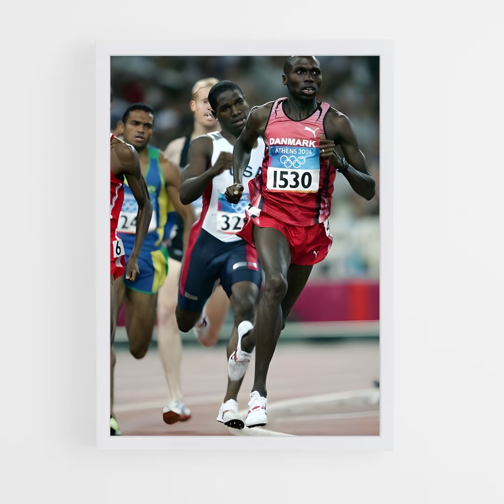 Poster Wilson kipketer – affiche Athlétisme (vue 3)